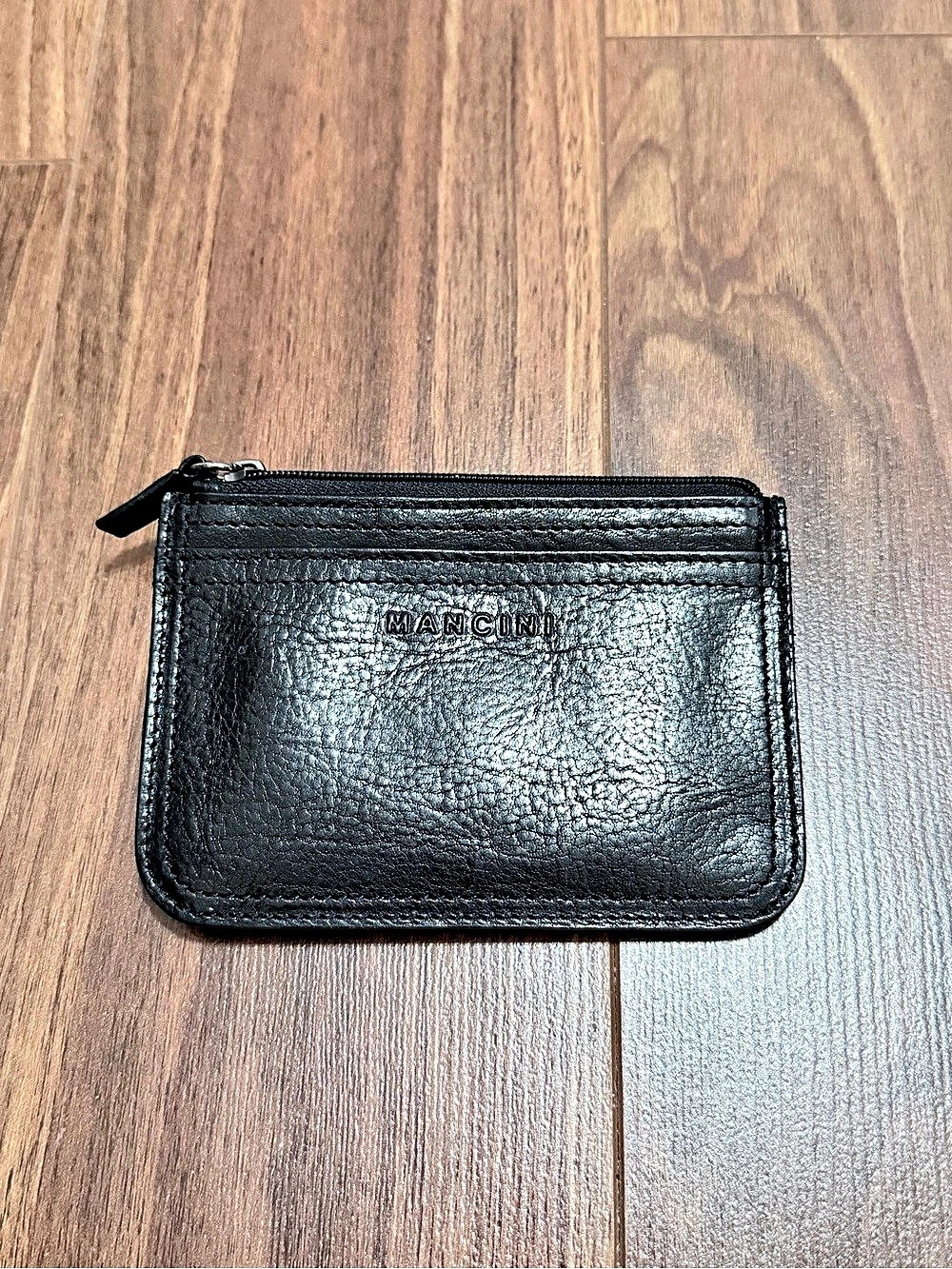 Marc Jacobs Black Zip Card Holder Wallet